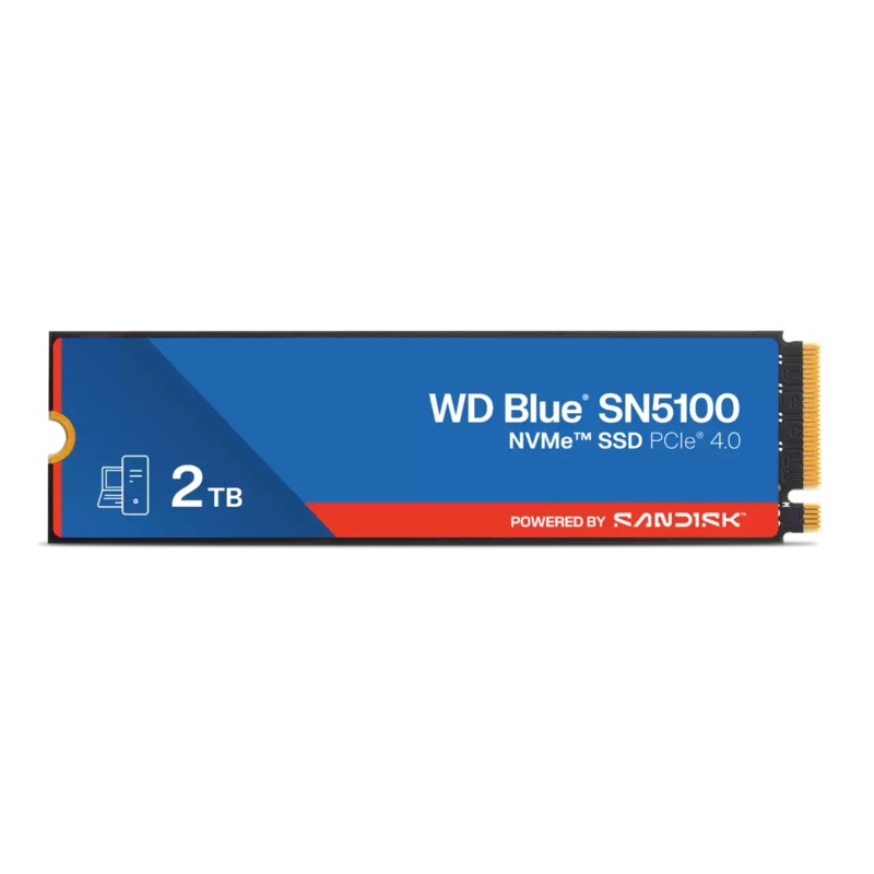 WD Blue SN5100 2TB M.2 NVMe PCIe 4.0 SSD