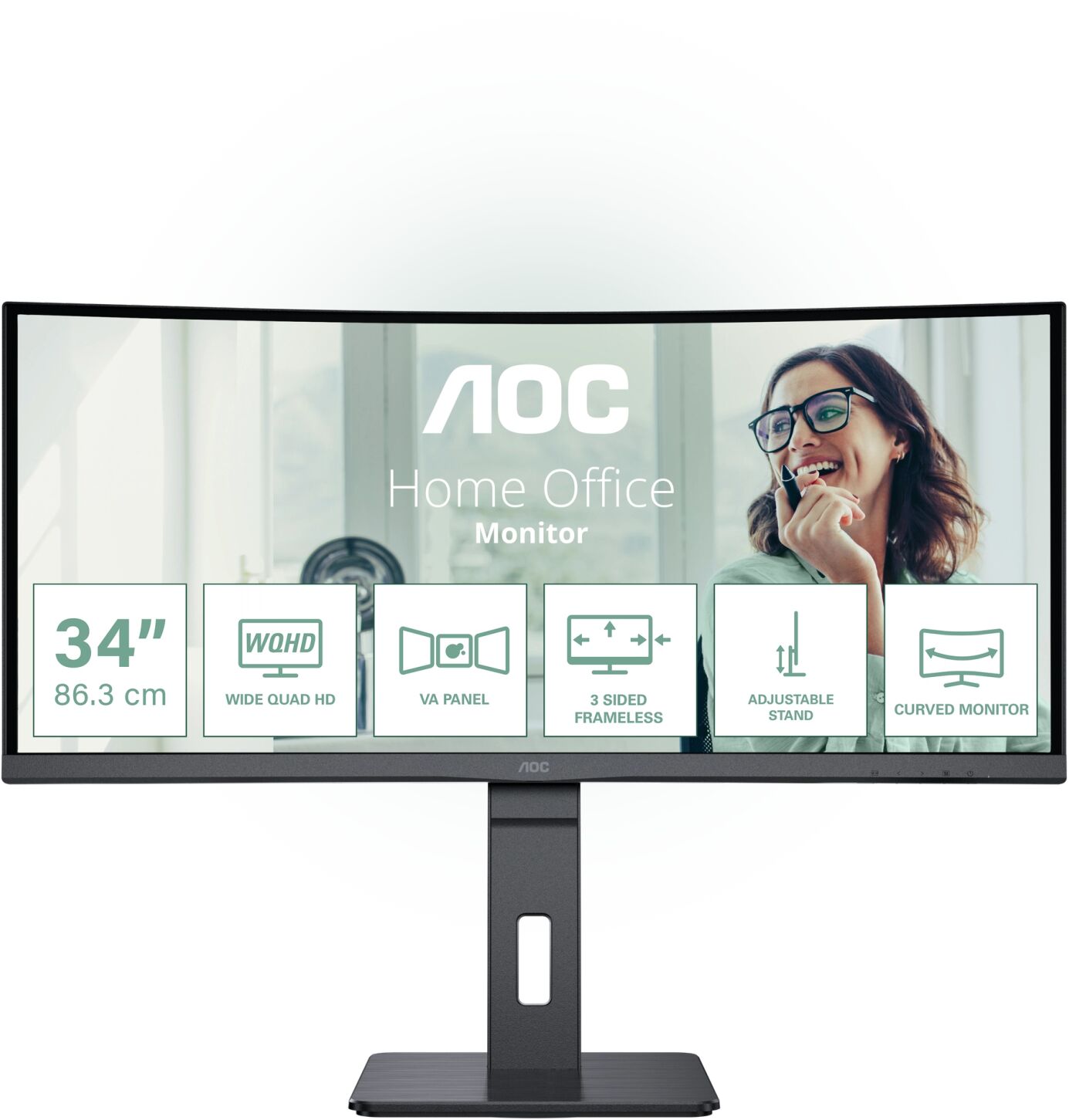 AOC CU34P3CV 34" VA UWQHD