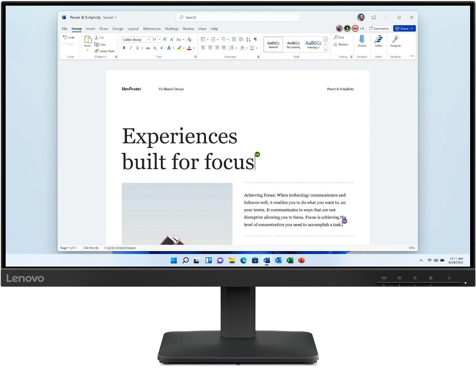Lenovo L24-41 24" IPS FHD