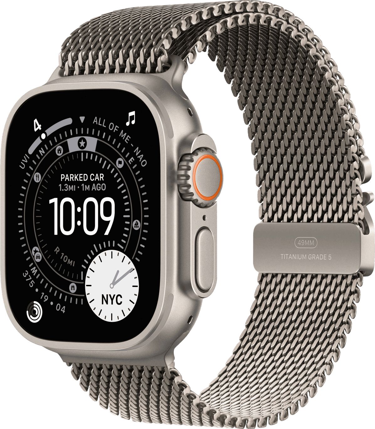Apple Watch Ultra 3 49mm Títaníum/Milanese ól