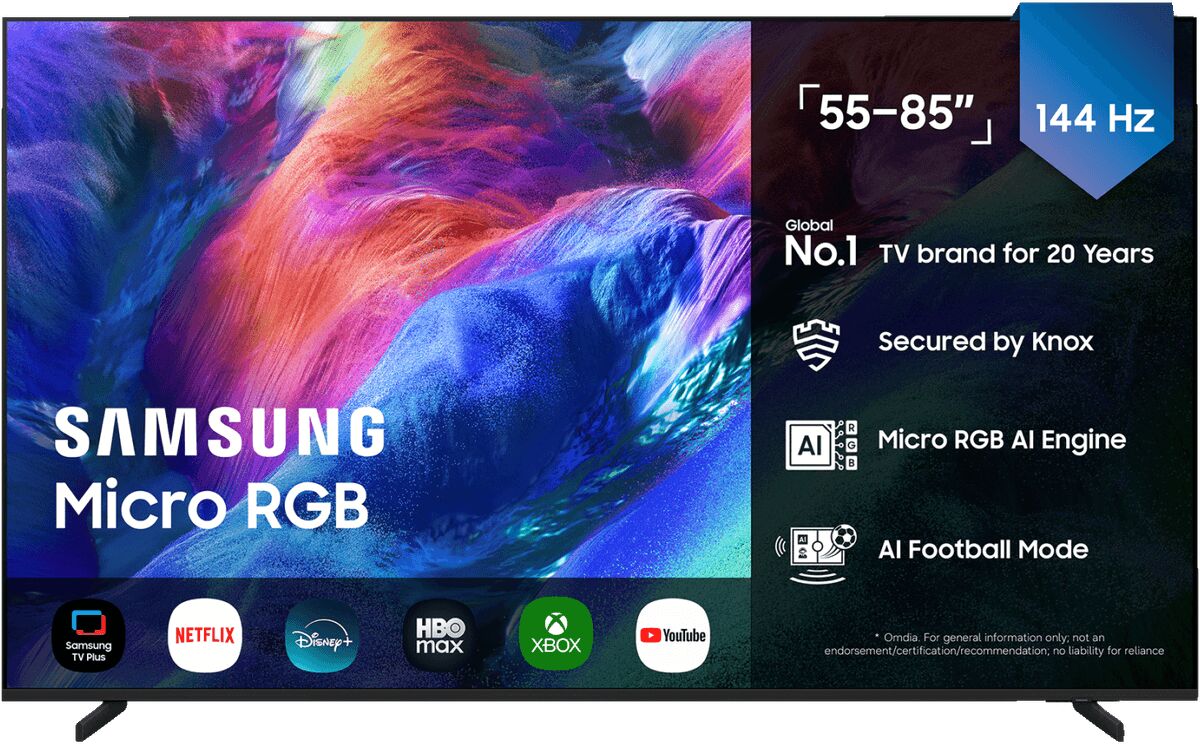Samsung R87H Micro-RGB 65" Mini-LED (2026)