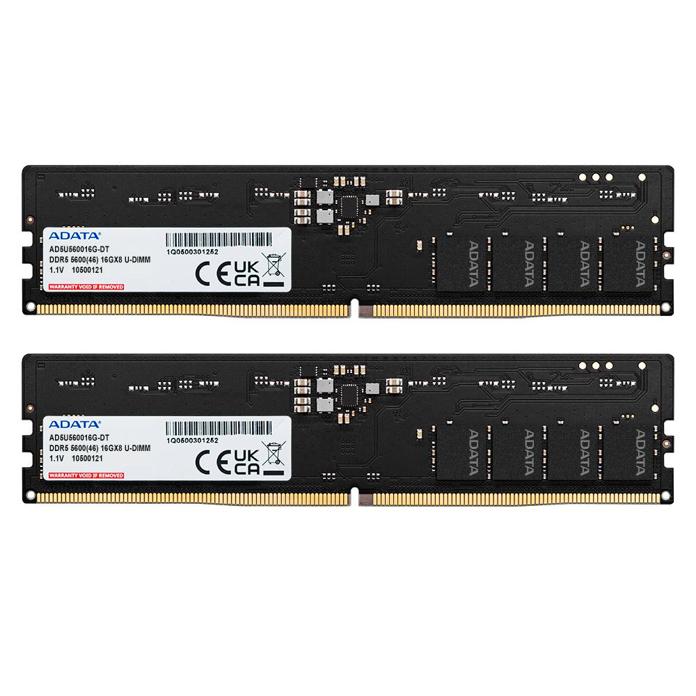 ADATA Dual 32GB (2x16GB) DDR5-5600 CL46