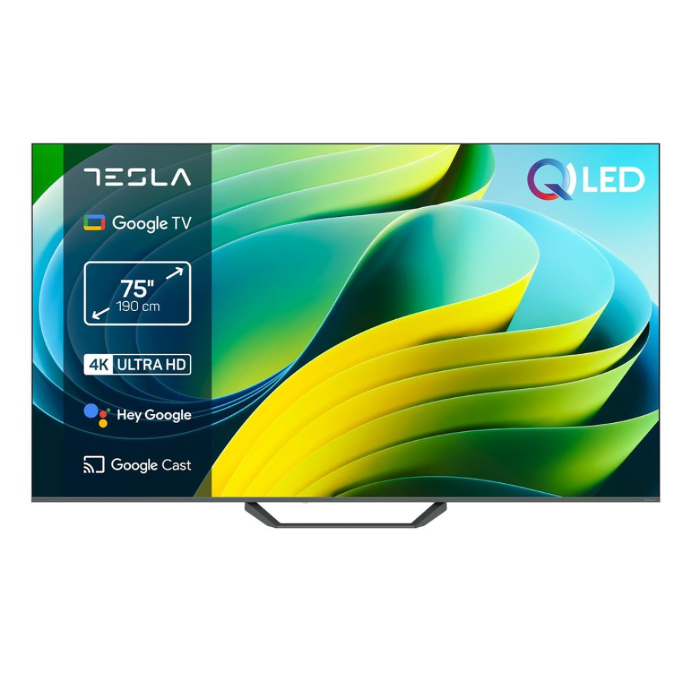 Tesla 75" QLED 4K Google TV
