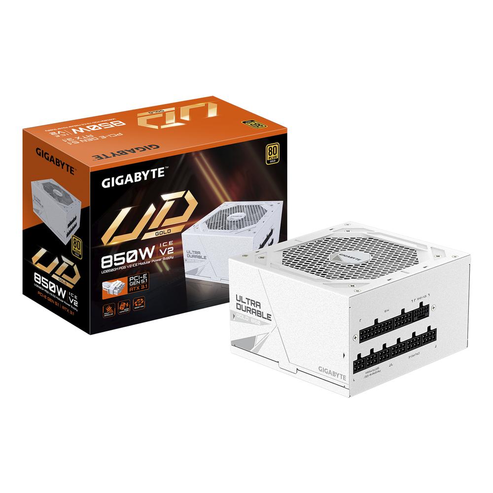 Gigabyte Ultra Durable Gold 850W ATX 3.1 Hvítur
