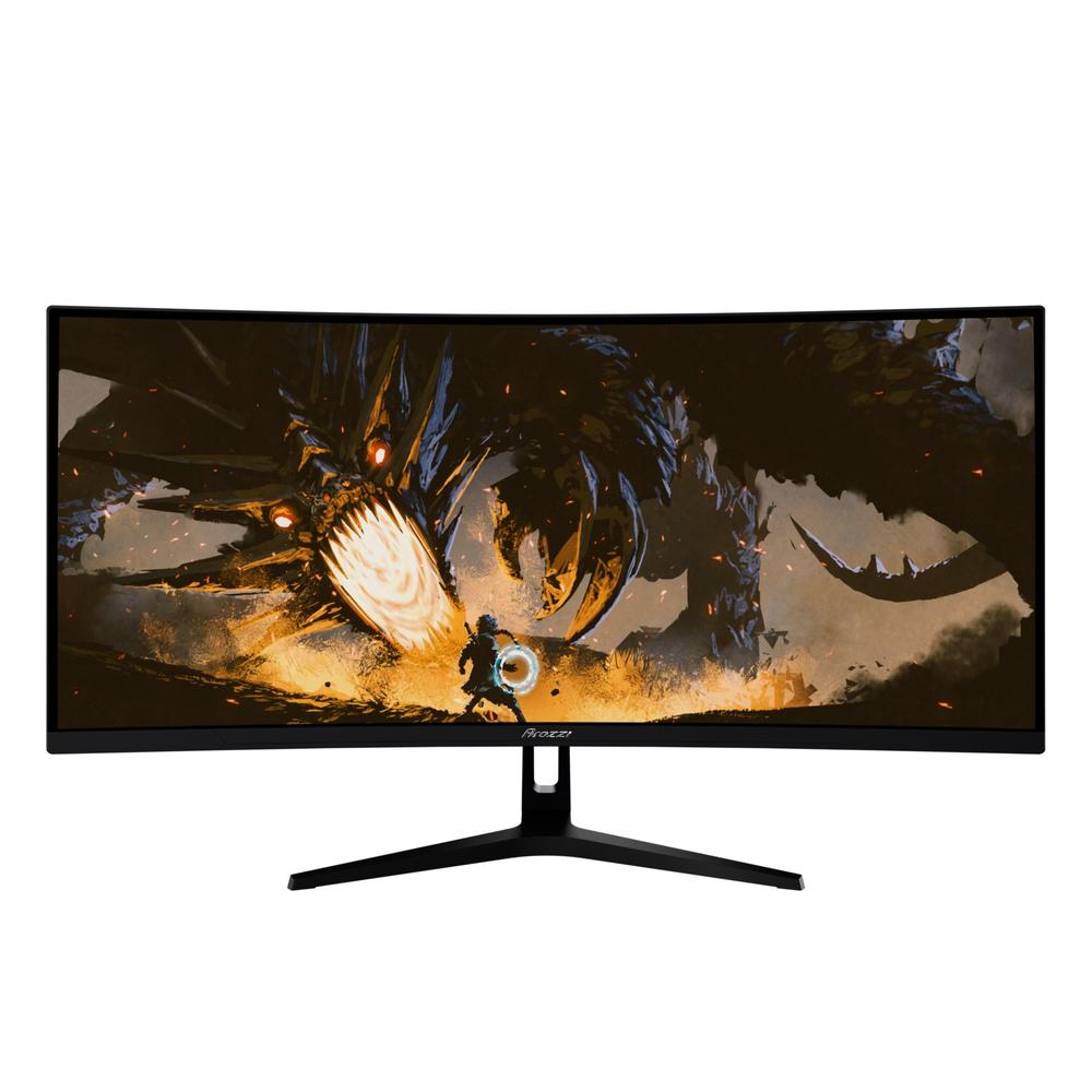 Arozzi Nova 34" VA UWQHD 165Hz 21:9 Curved hvítur