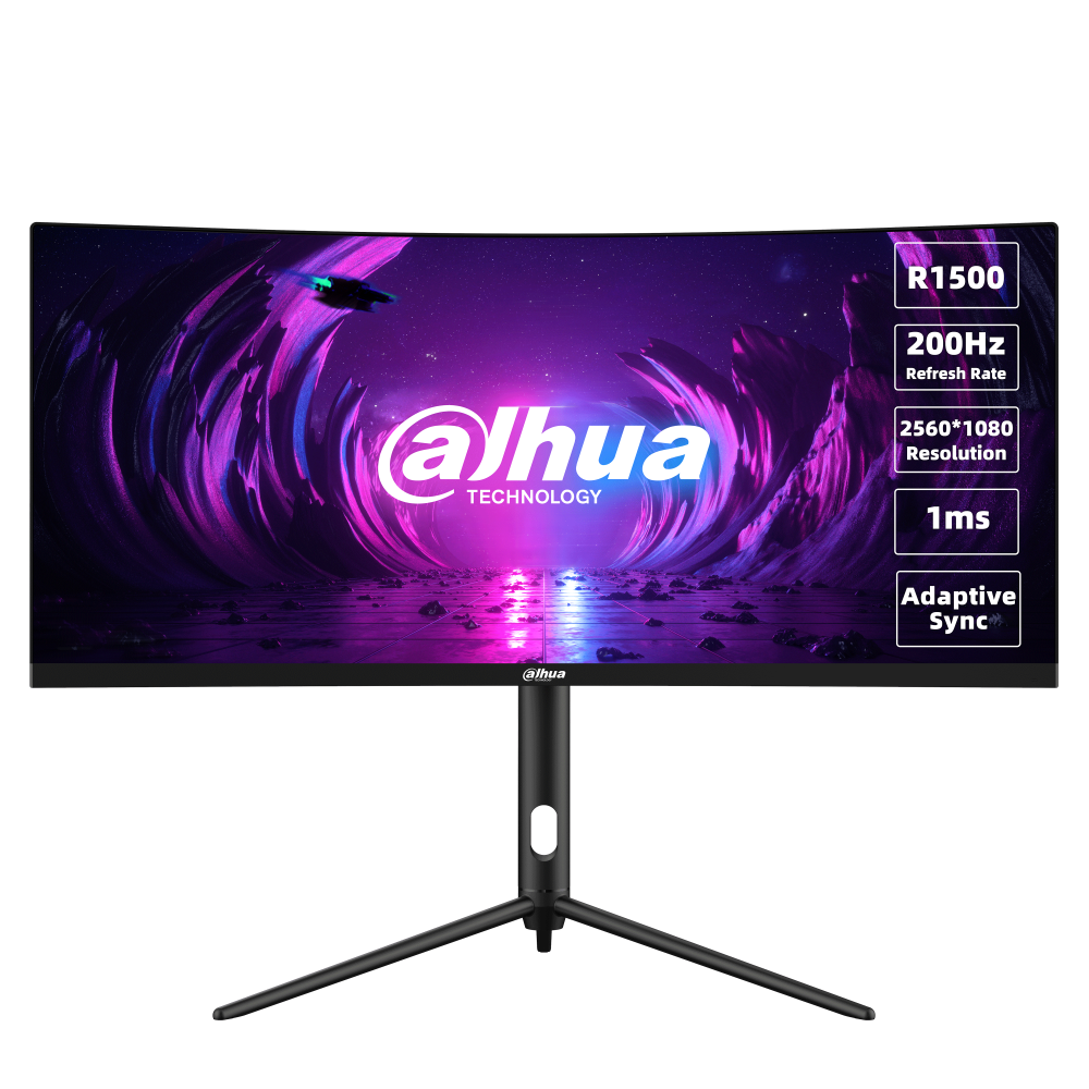 Dahua LM30 30" VA WFHD 200Hz 21:9 Curved svartur