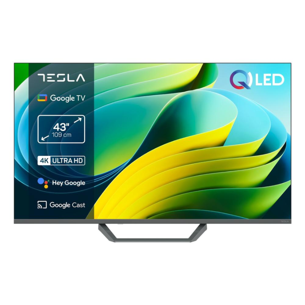 Tesla 43" QLED 4K Google TV