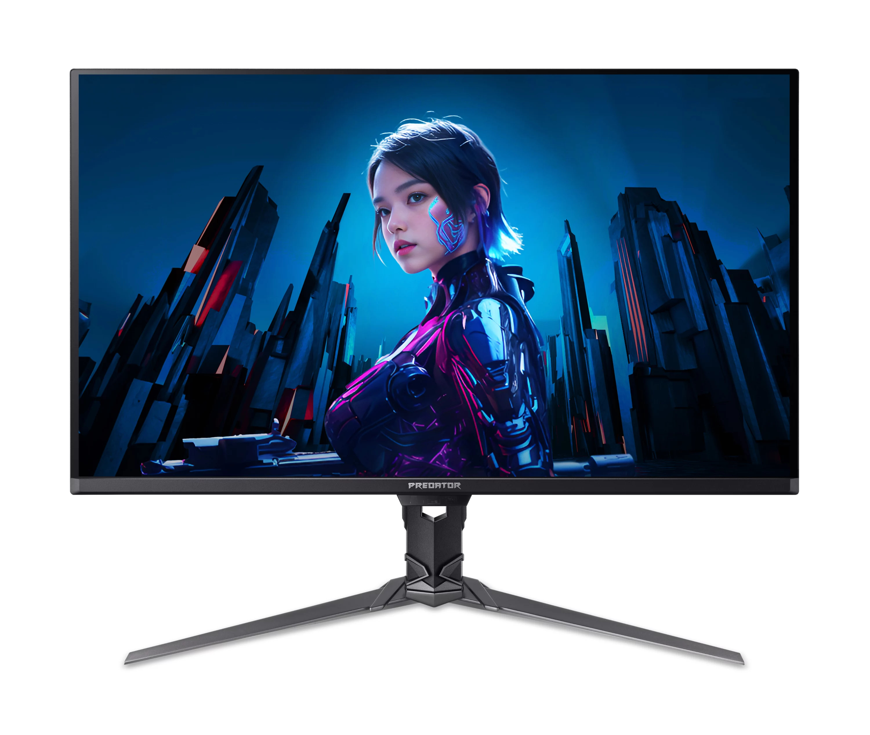 Acer Predator X32 KVM 32" QD-OLED 4K 240Hz svartur