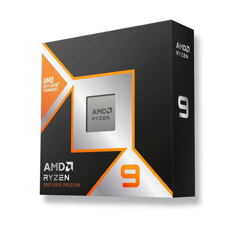AMD Ryzen 9 9950X3D 16 kjarna leikjaörgjörvi Retail án viftu