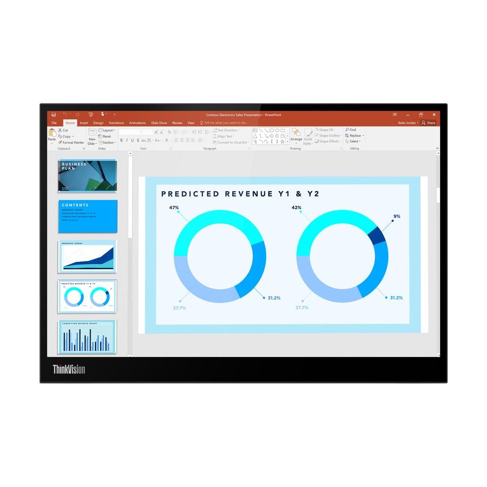 Lenovo ThinkVision M14d 14" IPS 2240×1400