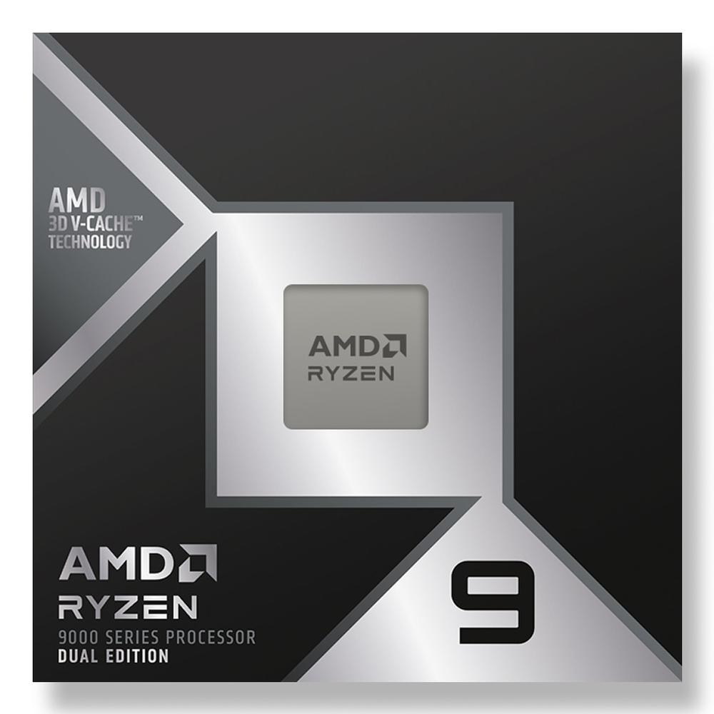 AMD Ryzen 9 9950X3D2 Dual Edition 16 kjarna leikjaörgjörvi Tray