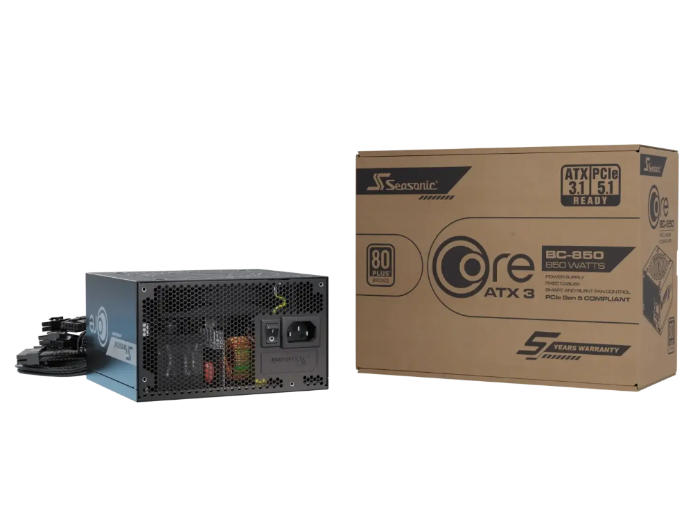 Seasonic Core BC 850 Bronze 850W ATX 3.1